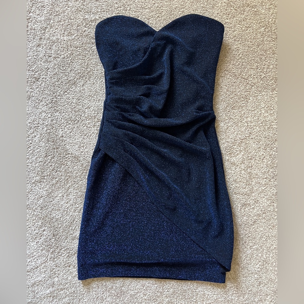 Forever 21 Midnight Strapless Dress